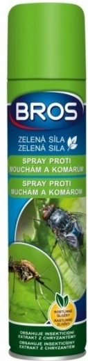 Bros Zelená sila sprej proti muchám a komárom 300 ml