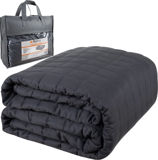 Záťažová prikrývka Ruhhy 150 × 200 cm, 6 kg, sivá