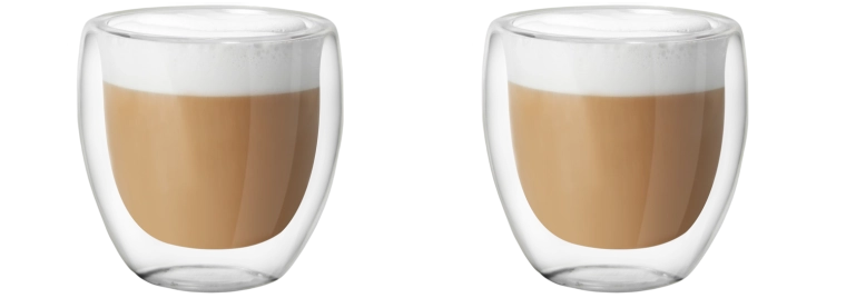 Sada 2 termo pohárov s dvojitou stenou 250 ml