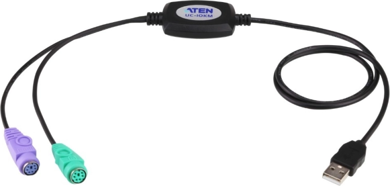 Adaptér PS/2 na USB 90 cm