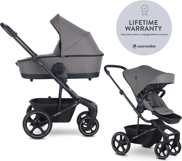 Easywalker kombinovaný kočík Harvey 5 2v1 pebble grey