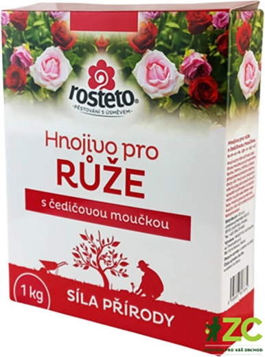Hnojivo s čedičovou múčkou na ruže 1 kg ROSTETO