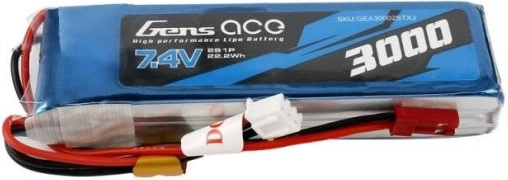 Batéria Gens Ace LiPo 3000mAh 7,4V pre RC modely