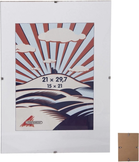 Kliprám so sklom 21 × 30 cm (A4)