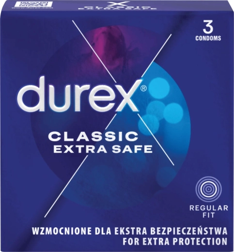 Durex kondómy Extra Safe 3 ks