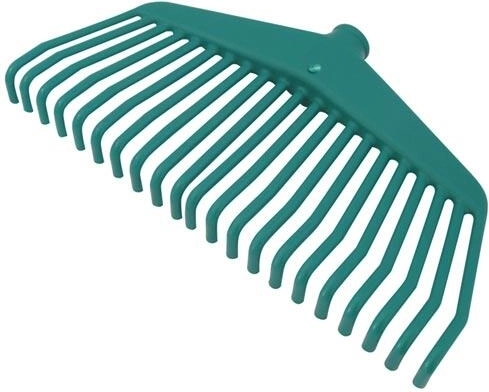 Švédske plastové hrable 36 × 18,5 cm, 21 hrotov (bez násady)