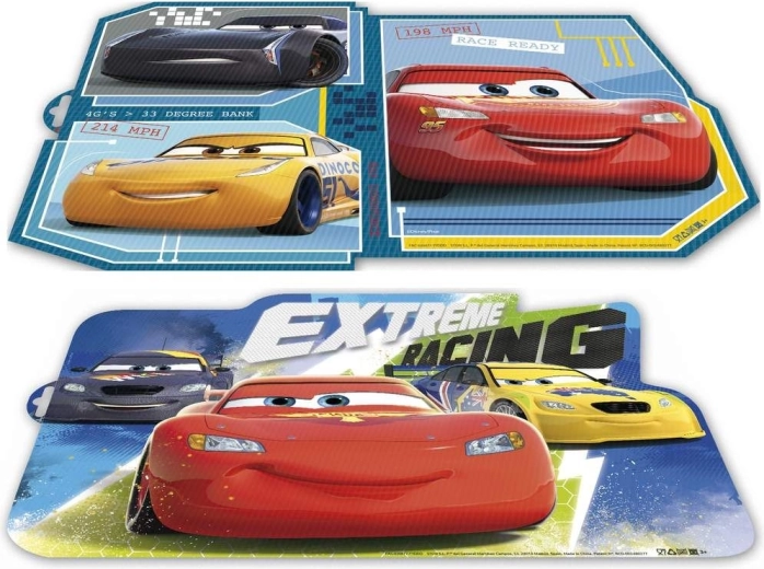 Plastová raňajková podložka CARS 43 × 29 cm