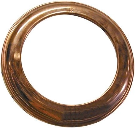 Dymová ružica 132 mm meď