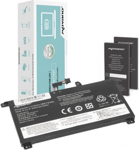 Batéria Movano pre Lenovo ThinkPad T570/T580/P51s 2000 mAh 30 Wh