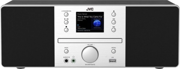 JVC kompaktný audio systém all-in-one RD-E874B čierny