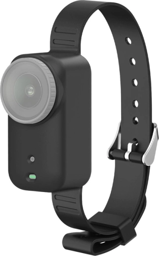 Silikónový pásik/obojok Puluz pre DJI Osmo Nano – čierny