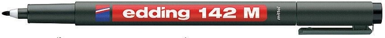 Permanentný popisovač Edding 142 M – čierny
