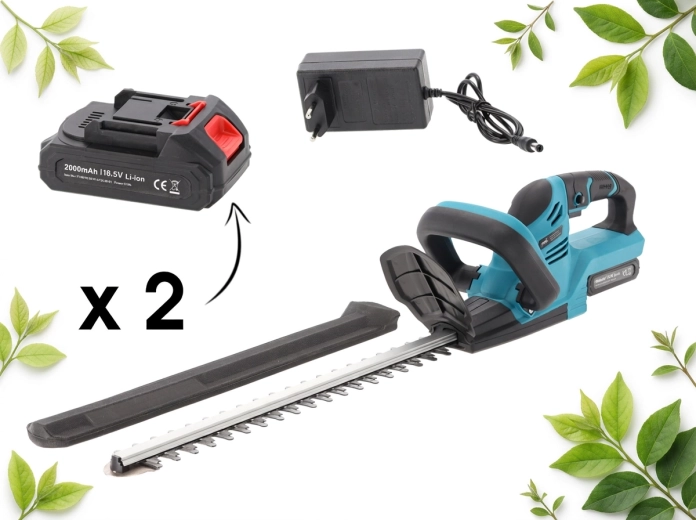 Akumulátorové nožnice na živý plot 48 cm 21 V