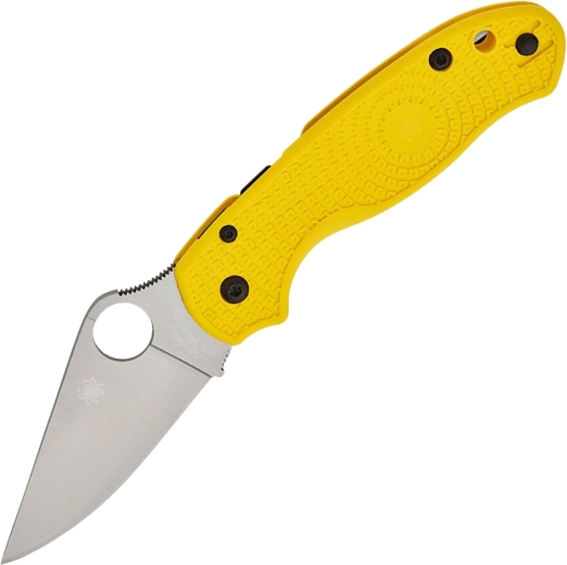 Spyderco Para 3 Salt ľahký zatvárací vreckový nôž žltý