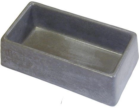 Betónová miska pre hlodavce obdĺžniková 245 × 135 × 75 mm