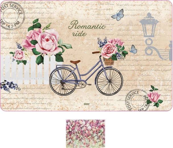 Plastové prestieranie Flowers 43 × 28 cm