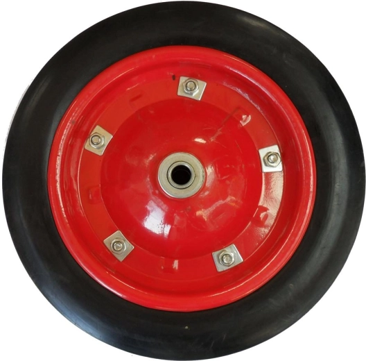 Plné gumové koleso pre záhradné fúrik 320 mm