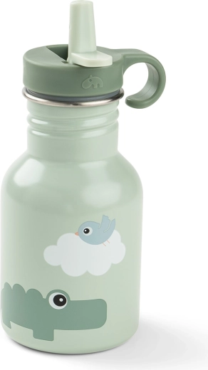 Done by Deer nerezová fľaša Playground zelená 350 ml