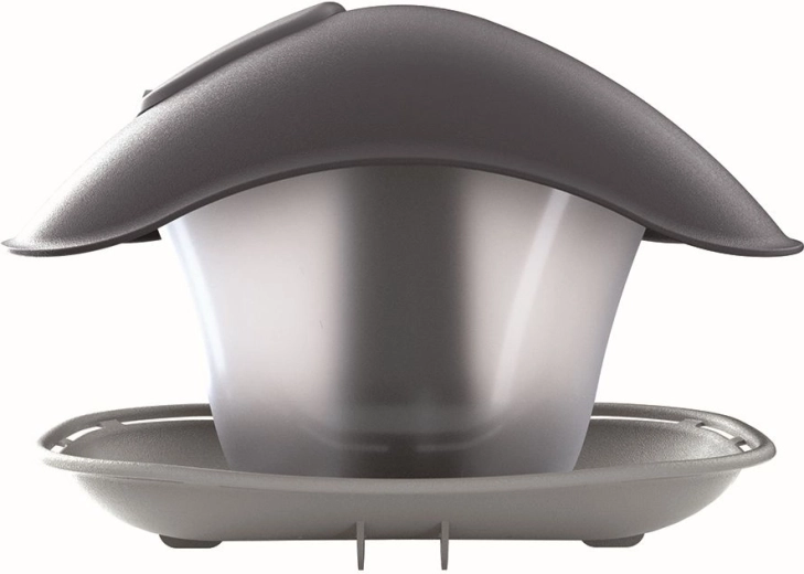 Záhradné krmítko pre vtáky Birdyfeed, sivý kameň