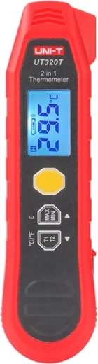 Uni-T UT320T teplomer 2 v 1 (IR + sonda NTC)