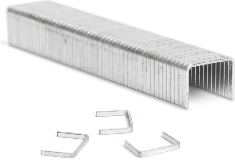 Extra silné spony do priemyselných zošívačiek 1,2 × 10,6 × 8 mm – 1000 kusov
