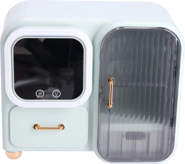 Organizér na kozmetiku a šperky - svetlozelený