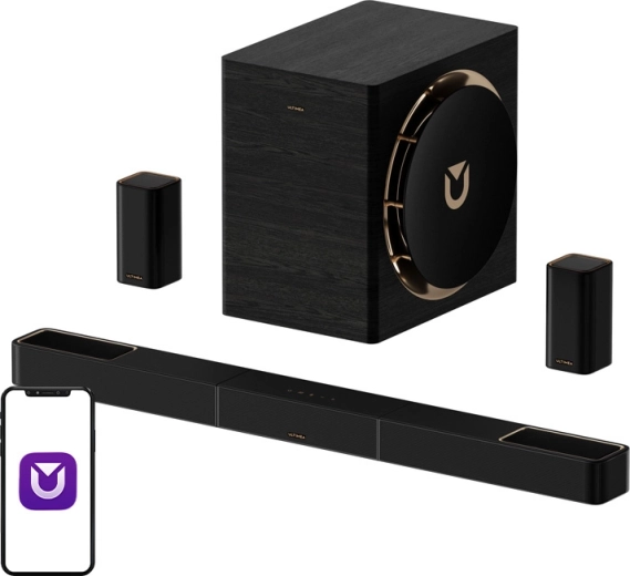Soundbar Ultimea Skywave X70 s Dolby Atmos a bezdrôtovým subwooferom