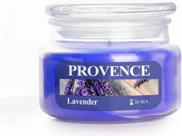 Vonná sviečka v skle Provence levanduľa 45 hodín