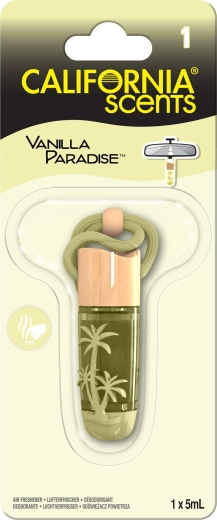 California Scents VanParadise – vôňa do auta a interiéru, 24 ks