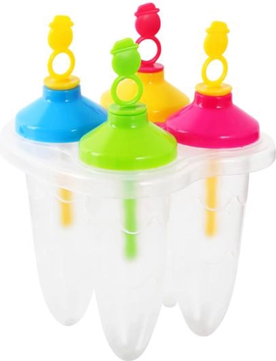 Plastové tvorítko na zmrzlinu TORO 4×76 ml