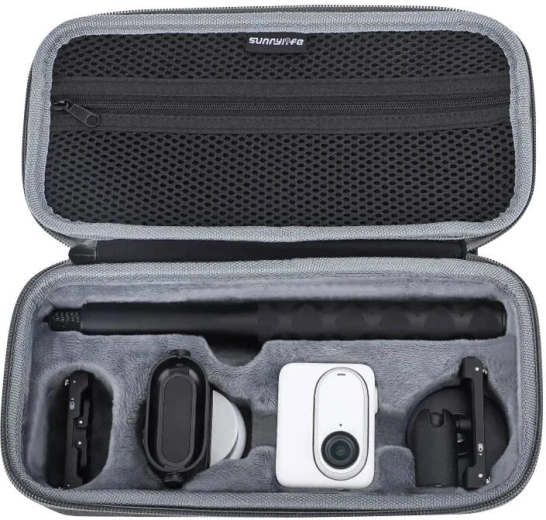 Ochranné puzdro Sunnylife pre Insta360 GO 3 a GO 3S (čierne)