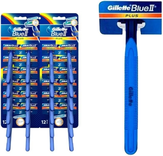Gillette Blue II Plus jednorazový holiaci strojček