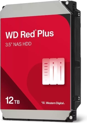 Western Digital WD Red Plus 12 TB 3,5" HDD pre NAS