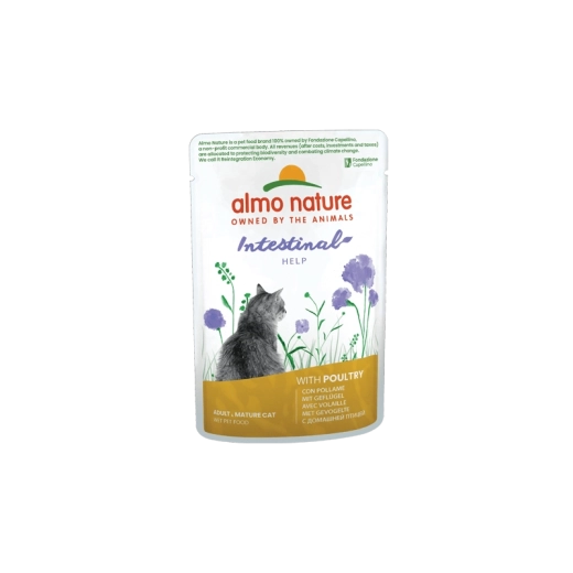 Almo Nature Intestinal kapsička pre mačky s tráviacou citlivosťou – hydinové, 70 g