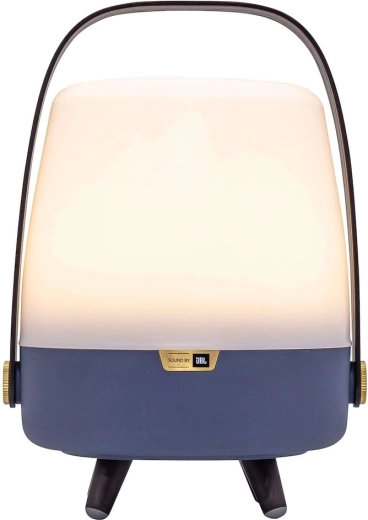 Prenosná lampa s reproduktorom Kooduu Lite-up Play Mini oceánovo modrá