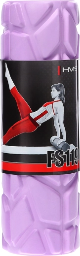 Masážny penový valec 30 cm fialový HMS