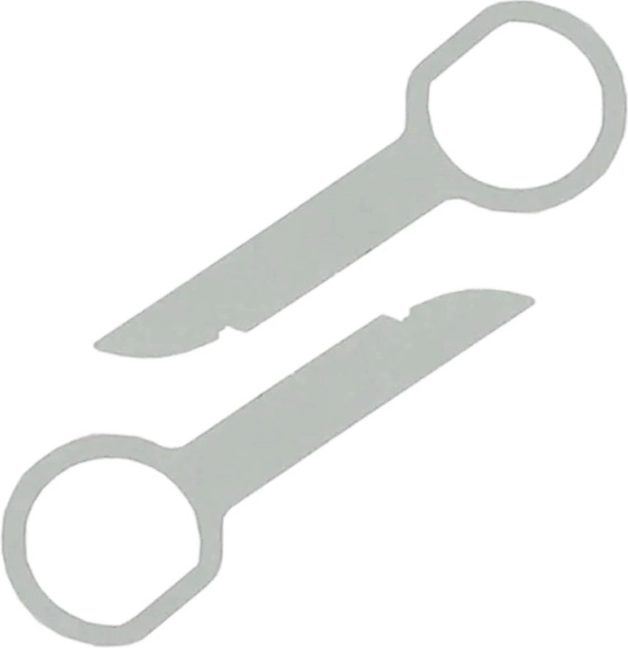 Veľké kľúče pre demontáž autorádia 9 cm