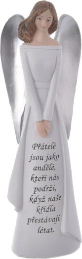 Keramický anjel Priatelia