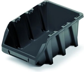 Plastový úložný box Bineer Long 120 × 77 × 60 mm čierny