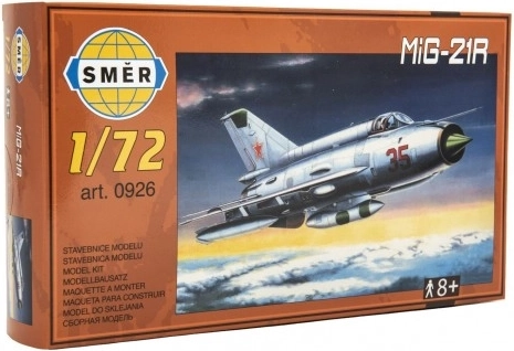 Realistický model lietadla MiG-21R v mierke 1:72