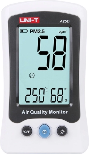 Uni-T A25D merač kvality ovzdušia PM2,5