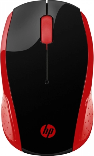 Bezdrôtová myš HP 200 Empress Red