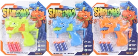 Pistoľka dinosaurus s penovými nábojmi