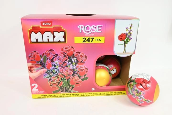 ZURU MAX-MAS kvety v guli – sada ruže a levandule