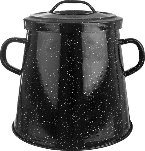 Smaltovaná nádoba na masť 5,4 l
