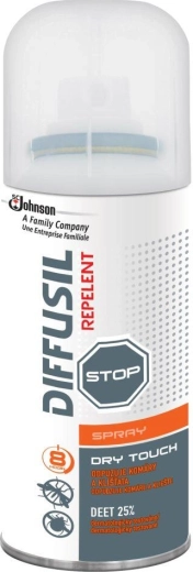 Repelentný sprej s dlhotrvajúcim suchým efektom DIFFUSIL 100 ml