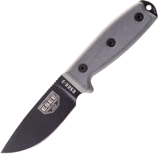 ESEE model 3 všestranný nôž s puzdrom coyote