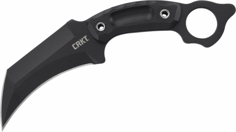 CRKT Du Hoc Black bojový nôž karambit 12,9 cm s puzdrom