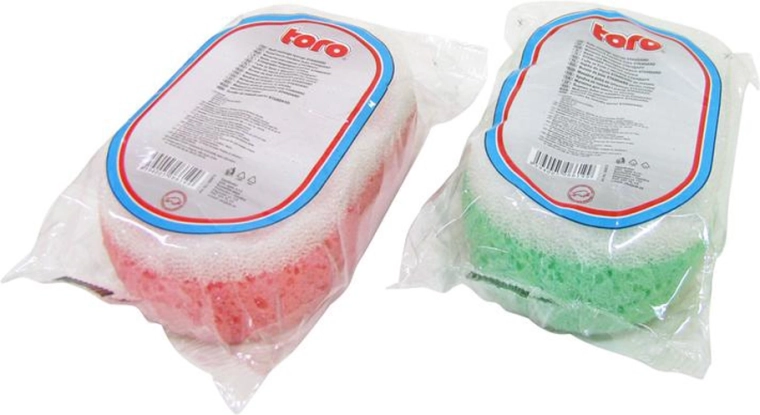 Masážna špongia Standard s bielou masážnou vrstvou