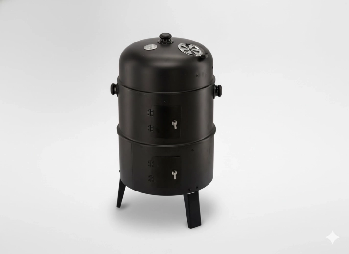 Multifunkčný gril 3 v 1 – gril, údiarnička a ohnisko 40 × 84 cm